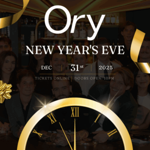 NEW YEAR’S EVE AT ORY BAR - Voucher